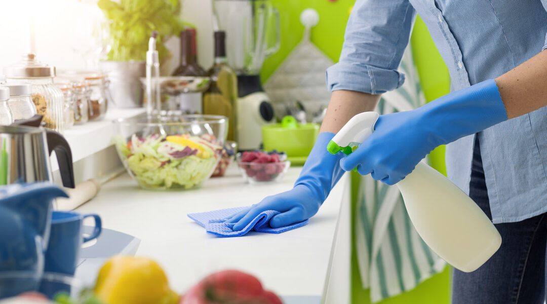 The fastest way to clean your kitchen